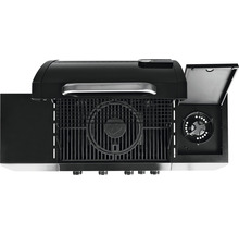 Grill mit Seitenbrenner