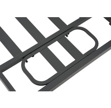 Gartenmöbelset GARDEN PLACE Stella 4-Sitzer 4 tlg. schwarz grau aus robustem Aluminium, stapelbar, inkl. Auflagen