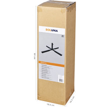 Sonnenschirmständer SOLUNA 3,8 kg, Stahl, eckig