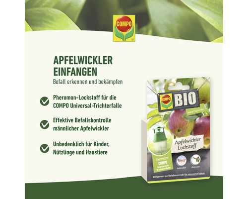 Compo Apfelwickler Lockstoff zur Schädlingsbekämpfung