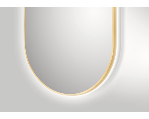 U-förmiger Spiegel mit Beleuchtung