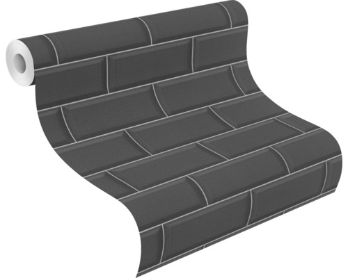 Tapetenrolle mit Ziegelmuster