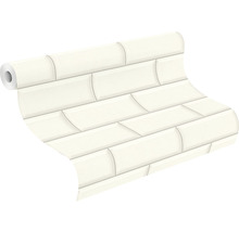 Rolle Tapete mit Ziegelmuster