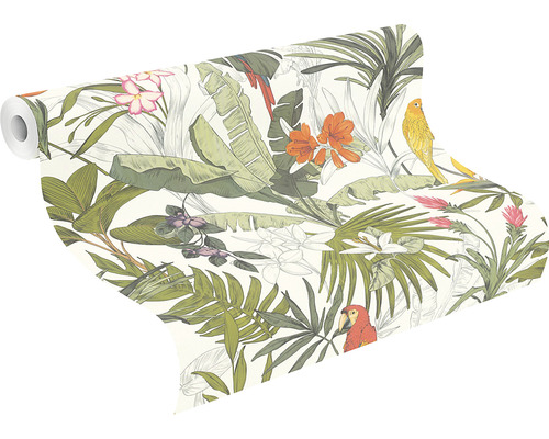 Tapetenrolle mit Dschungelmuster