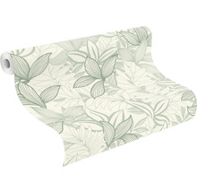 Tapetenrolle mit floralem Muster