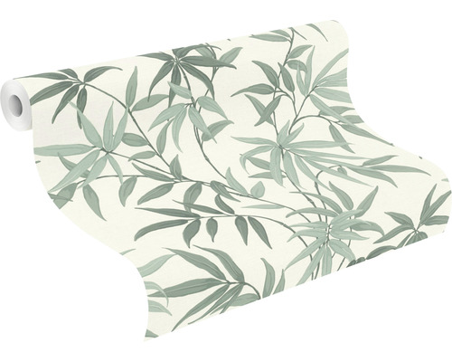 Tapetenrolle mit Blattmuster