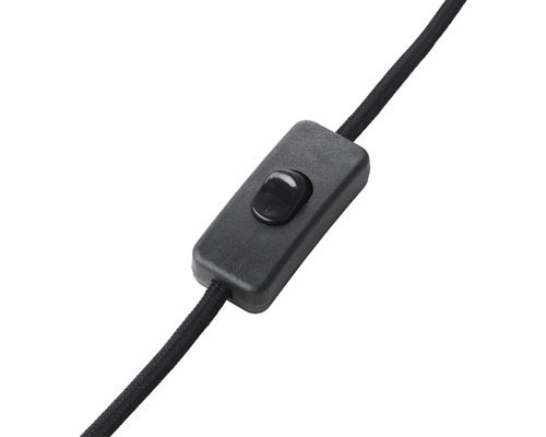 Schalter an einem Lampenkabel