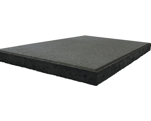 Graue Terrassenplatte aus Gummi