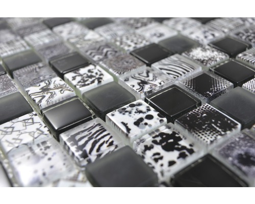 Mosaikfliesen mit unterschiedlichen Mustern