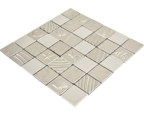 Mosaikfliese mit Meeresmotiven für Wand und Boden