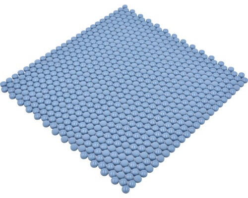 Mosaikfliese mit runden Steinen