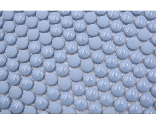 Mosaikfliese mit runden Steinen