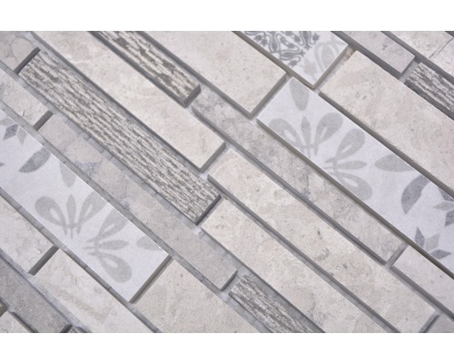 Mosaikfliese mit verschiedenen Mustern