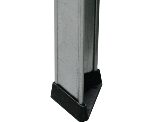 Metallpfosten mit Fuß