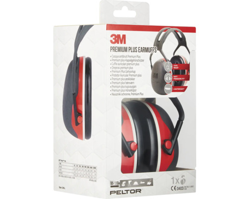 3M Premium Plus Kapselgehörschützer in Verpackung