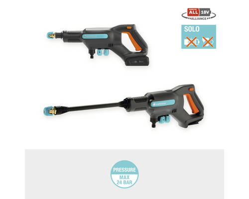 Gardena Akku-Druckreiniger mit maximal 24 Bar Druck