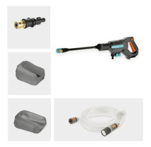 Gardena Akku-Mitteldruckreiniger mit Zubehör