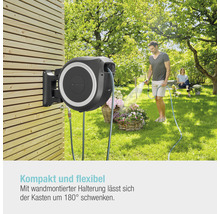 Wand- Schlauchbox GARDENA RollUp XL inkl. 35 m Schlauch, 180° schwenkbar und RollControl-Technologie-thumb-7