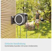 Wand- Schlauchbox GARDENA RollUp XL inkl. 35 m Schlauch, 180° schwenkbar und RollControl-Technologie-thumb-5