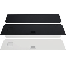 Aquarium Abdeckung in Schwarz und Weiss