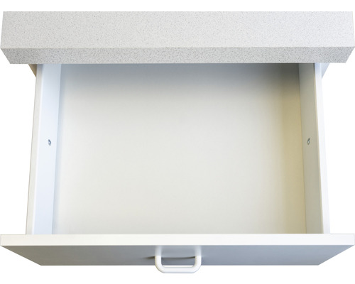 Offene Schublade aus Holz