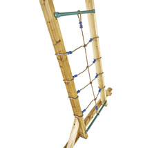 Kletternetz aus Holz für Spielturm