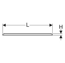 GEBERIT Installationsrahmen für Setaplano 90 x 90 cm 154.470.00.1