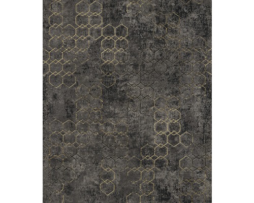 Tapete mit geometrischem Sechseckmuster