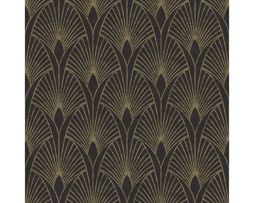 Tapete mit geometrischem Fächerdesign