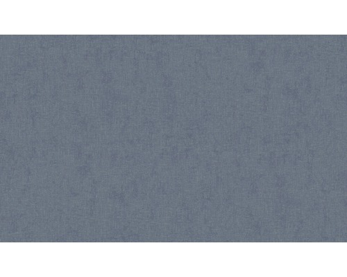 Blaue Textiltapete mit Stoffstruktur