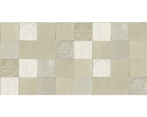 Fliesenmuster mit Reliefoberfläche