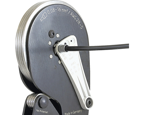 Abisolierzange zum Abisolieren von Kabeln