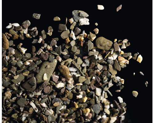 Nahaufnahme von Kiessteinen