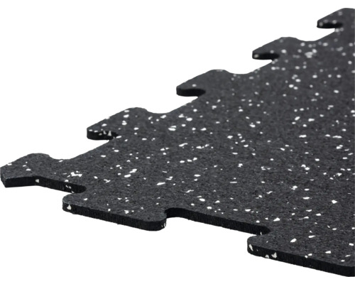 Puzzlematte aus Gummi mit Stecksystem