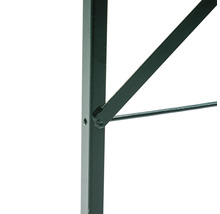 Biertischerhöhung VEBA Stahl 70/ 80 cm grün-thumb-4