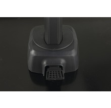 Detailansicht eines Staubsaugerfußes mit Pedal