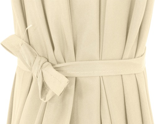 Beige Markise mit Schleifenband