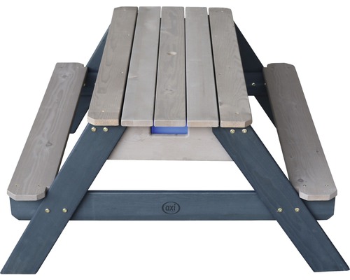 Kinder-Picknicktisch Aus Gebeiztem Massivholz – Für Garten, Terrasse & Spielplatz (78,7x88,9x50,8 Cm)