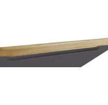 Held Möbel Backofen/Kühlumbauschrank für 88er Einbaukühlschrank PISA BxTxH 60 x 60 x 166 cm grau matt zerlegt Anschlag reversibel 449.6311