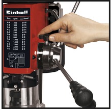 Einhell Tischbohrmaschine mit Handbedienung zur Einstellung der Drehzahl