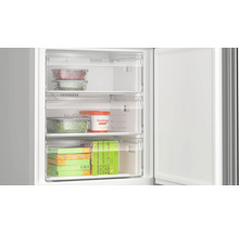 Kühl- und Gefrierkombination Bosch KGN49LBCF BxHxT 70 x 203 x 66,7 cm Kühlteil 311 l Gefrierteil 129 l edelstahl