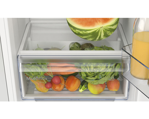 Kühlschrank mit Gemüse und Obst in einer MultiBox