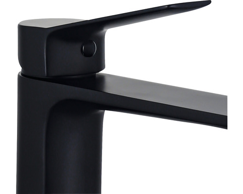 Schwarzer Waschtischmischer für das Badezimmer