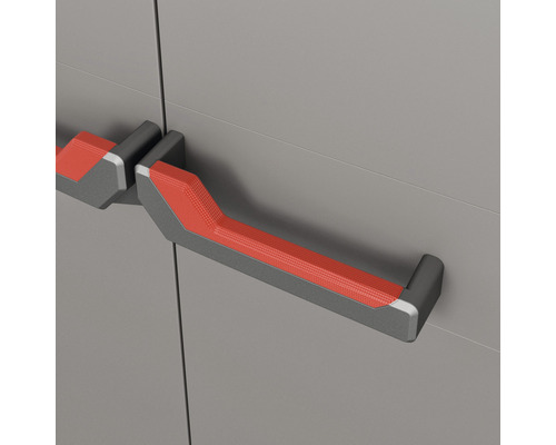 Tür mit Panikstangengriff für Notausgänge