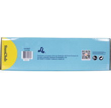 Aufstellpool Fast-Set-Pool Familypool PVC eckig 197x143x49 cm ohne Zubehör blau/weiss
