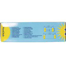 Aufstellpool Fast-Set-Pool Familypool PVC eckig 197x143x49 cm ohne Zubehör blau/weiss