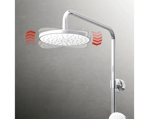 Duschsystem mit schwenkbarem Duschkopf