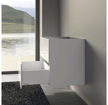 Waschtischunterschrank KEUCO X-Line BxHxT 80 x 60,5 cm x 49 cm Frontfarbe weiß glänzend glanz 33163300000