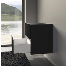 Waschtischunterschrank KEUCO X-Line BxHxT 80 x 60,5 cm x 49 cm Frontfarbe vulkanit matt 33163970000