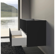 Waschtischunterschrank KEUCO X-Line BxHxT 120 x 60,5 cm x 49 cm Frontfarbe vulkanit matt 33183970000